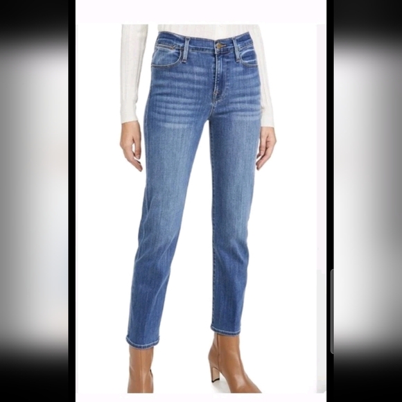 Frame Denim Denim - Frame Womens Medium Wash Le High Straight Leg Premium Stretch Jean 31